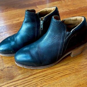 Xena Gravity Women’s Steel Toe Work Boots in Black full-grain leather size 7.5